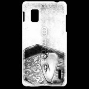 Coque LG Optimus G Illustration de femme arabe