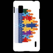 Coque LG Optimus G Puzzle religieux