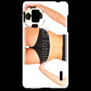 Coque LG Optimus G Football féminin