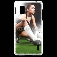 Coque LG Optimus G Rugby féminin