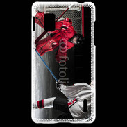 Coque LG Optimus G Gardien de Hockey sur glace
