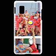 Coque LG Optimus G Beach volley 3