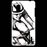 Coque LG Optimus G Dessin de cycliste