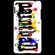 Coque LG Optimus G Paintball logo 1