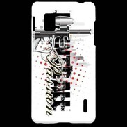Coque LG Optimus G Passion paintball