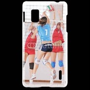 Coque LG Optimus G Joueuses de volleyball au filet 2