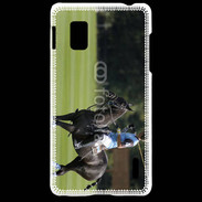 Coque LG Optimus G Joueur de polo 3