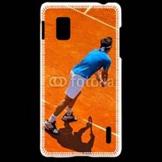 Coque LG Optimus G Match de tennis sur terre battue