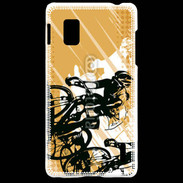 Coque LG Optimus G Illustration de cycliste 5