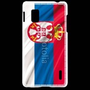 Coque LG Optimus G Drapeau Serbie