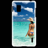 Coque LG Optimus G Plage sexy