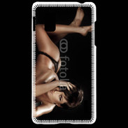 Coque LG Optimus G Brune sexy