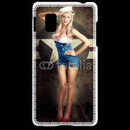 Coque LG Optimus G Femme mode militaire US
