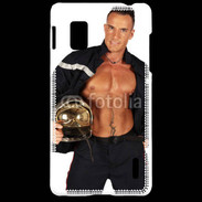 Coque LG Optimus G Pompier stripteaser