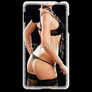 Coque LG Optimus G Lingerie de charme avec cravate