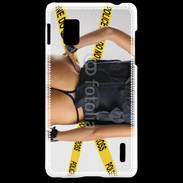 Coque LG Optimus G Enquête de police sexy