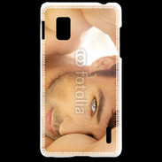 Coque LG Optimus G Regard de braise