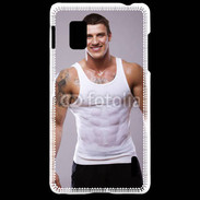 Coque LG Optimus G Tee shirt mouillé sexy