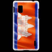 Coque LG Optimus G Drapeau Cambodge