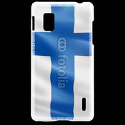 Coque LG Optimus G Drapeau Finlande