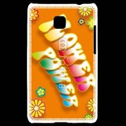 Coque LG Optimus L3 II Flower power 4