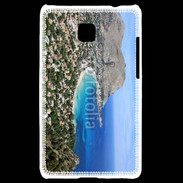 Coque LG Optimus L3 II Baie de Mondello- Sicilze Italie