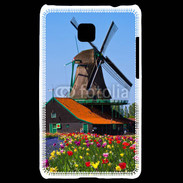 Coque LG Optimus L3 II Moulins en Hollande 2