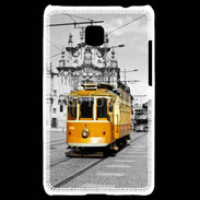 Coque LG Optimus L3 II Vintage tramway de Lisbonne