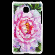 Coque LG Optimus L3 II Fleur en peinture