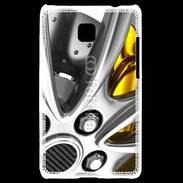 Coque LG Optimus L3 II Jante étrier de frein jaune