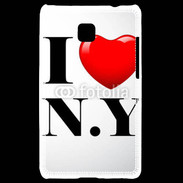 Coque LG Optimus L3 II I love New York