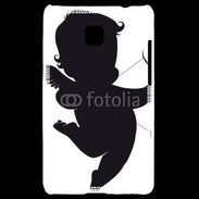 Coque LG Optimus L3 II Silhouette Cupidon
