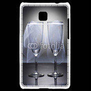 Coque LG Optimus L3 II Coupe de champagne lesbienne