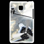 Coque LG Optimus L3 II Patrouille d'avions de combat