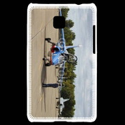 Coque LG Optimus L3 II Avion de la patrouille de france 