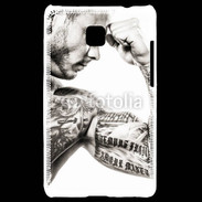 Coque LG Optimus L3 II Tatouage homme