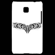 Coque LG Optimus L3 II Tatouage Maori 8