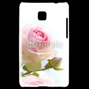 Coque LG Optimus L3 II Rose couleur rose