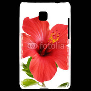 Coque LG Optimus L3 II Hibiscus rouge