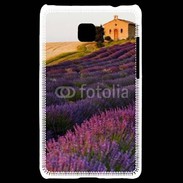 Coque LG Optimus L3 II Champs de lavande 3