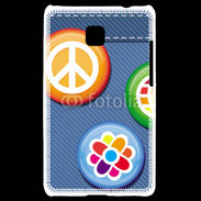 Coque LG Optimus L3 II Hippies jean's