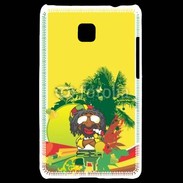 Coque LG Optimus L3 II Rasta attitude