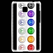Coque LG Optimus L3 II Love and peace 5
