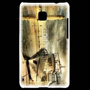 Coque LG Optimus L3 II Phare et bateau Vintage