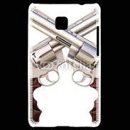 Coque LG Optimus L3 II Double revolver