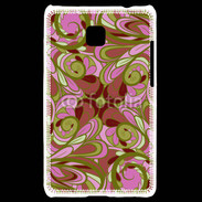 Coque LG Optimus L3 II Ensemble floral Vert et rose