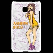 Coque LG Optimus L3 II Fashion girl manga
