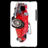 Coque LG Optimus L3 II Vieille voiture cabriolet rouge