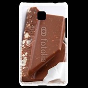 Coque LG Optimus L3 II Chocolat aux amandes et noisettes