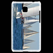 Coque LG Optimus L3 II Régate en mer